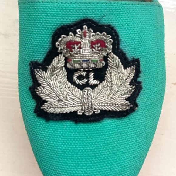 Christian Louboutin crest logo Turquoise Nanou Orlato Espadrille flats - Picture 4 of 14